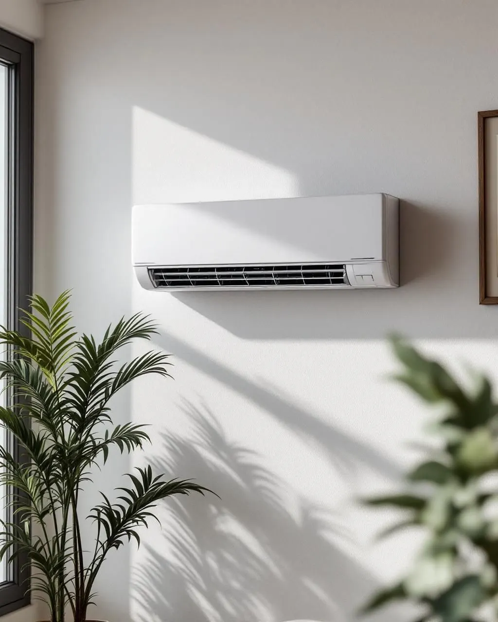 Equipo de climatización en Salt, en una vivienda