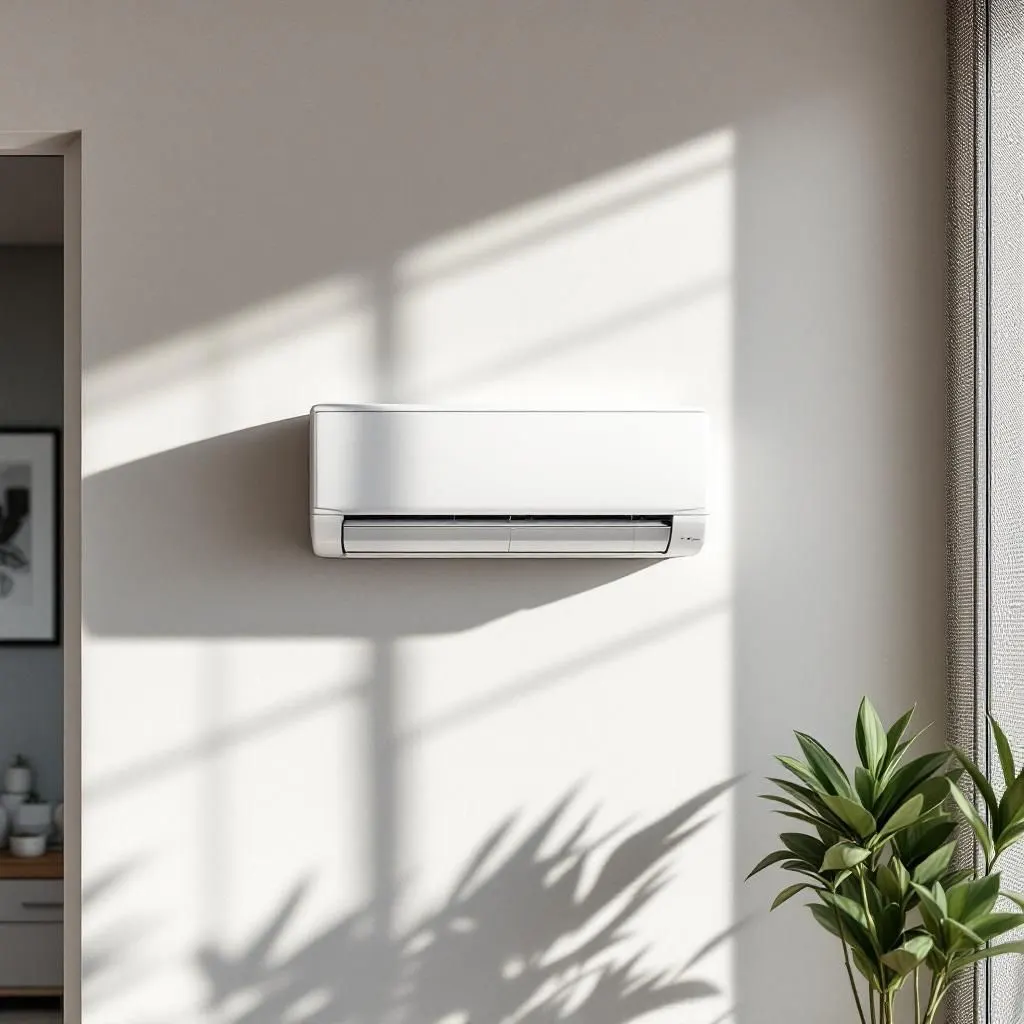 Equipo de climatización en San Leonardo de Yagüe, en una vivienda