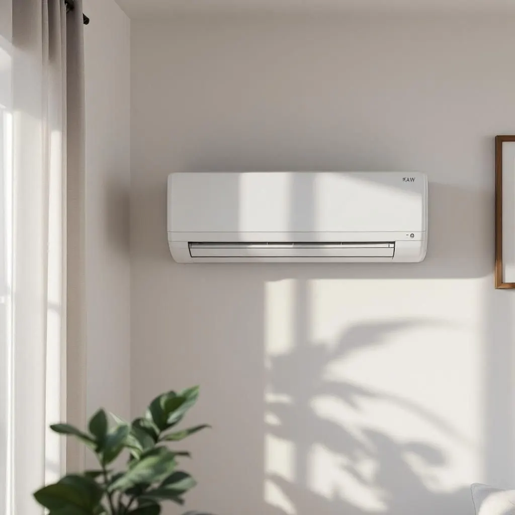 Equipo de climatización en Tamarite de Litera, en una casa